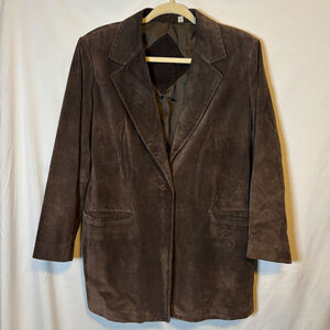 Preston & York Brown Suede Blazer